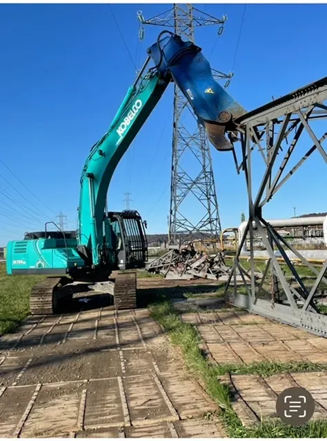 engin démolition